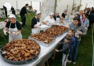Fiesta de los chicharrones de Feáns (A Coruña)