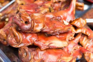 Fiesta de la cacheira de Pazos de Borbén