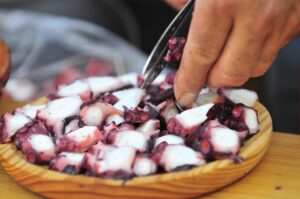 Fiesta del pulpo de Illa de Arousa