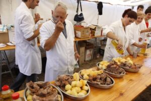Fiesta de la carne cachena de Quintela de Leirado