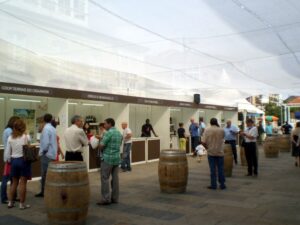 Feria del vino de Monterrei en Verín