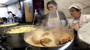 Fiesta del Cocido del Porco Celta en Sarria