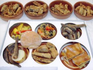 Fiesta de la anguila y caña del país de Valga