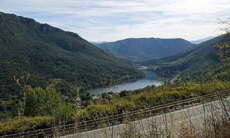 Mirador de Vilardesilva en Pardollán