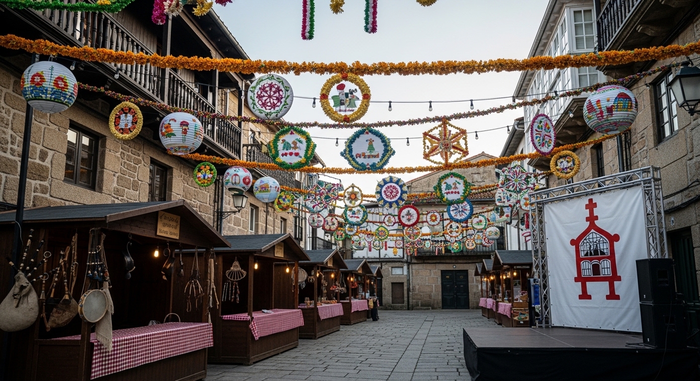 Fiestas de San Roque en los pueblos de Galicia