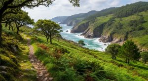 Ruta del Camino de Santiago del Norte por Galicia