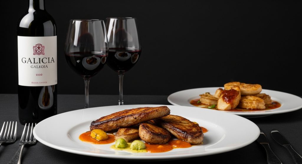 El maridaje perfecto: vinos tintos gallegos y carnes autóctonas