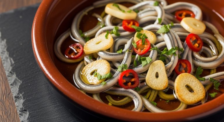 La angula del Miño: su temporada y preparaciones en la cocina local