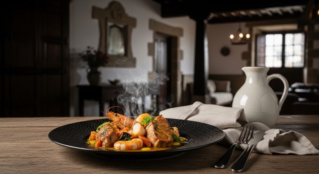 Restaurantes dentro de pazos y monasterios: cena con historia en Galicia