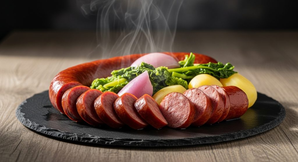 El ‘botelo’ o ‘butelo’: el embutido ahumado de la ribeira