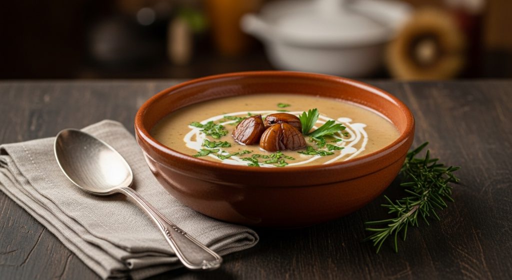 ‘Caldo de castañas’: la sopa dulce olvidada de la Galicia interior