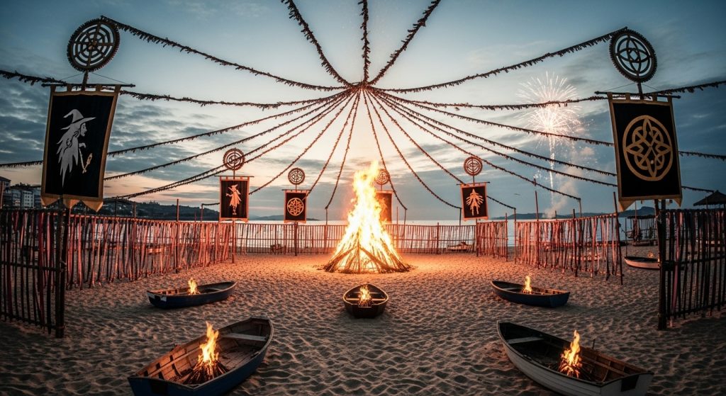 Fiesta de San Xoán en A Coruña: hogueras, ritos y tradiciones paganas