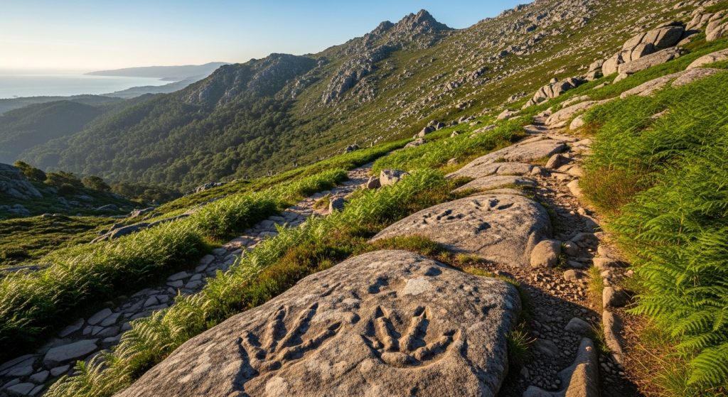 Ruta dos Dinosaurios de Manzaneda: Icnitas, montaña, geoloxía singular