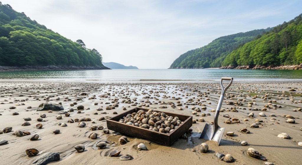 Taller de marisqueo en las playas de la Ría de Noia: descubre el berberecho