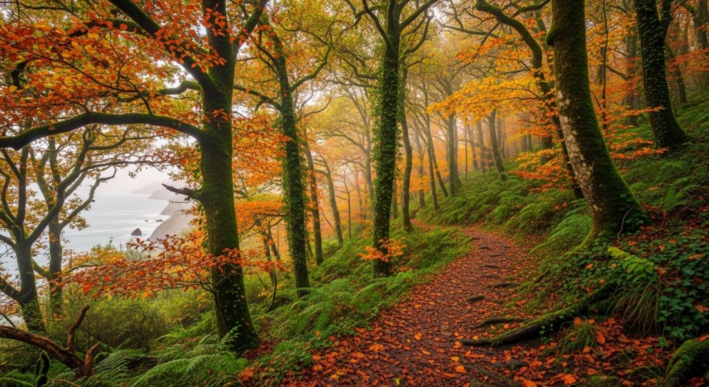 Otoño mágico en la Fraga de Cecebre: el bosque que inspiró a Wenceslao Fernández Flórez