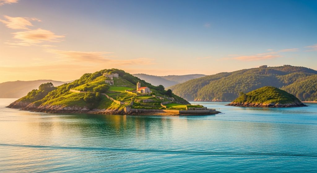 Navegando por la Ensenada de San Simón: islas, historia y paisaje en la Ría de Vigo