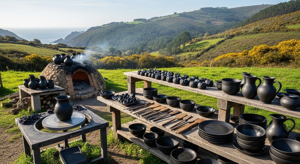 Alfarería de Buño: taller en vivo en el corazón de la cerámica negra de Bergantiños