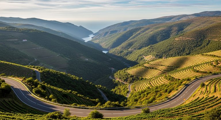 Ruta panorámica en coche por los Miradores de la Ribeira Sacra