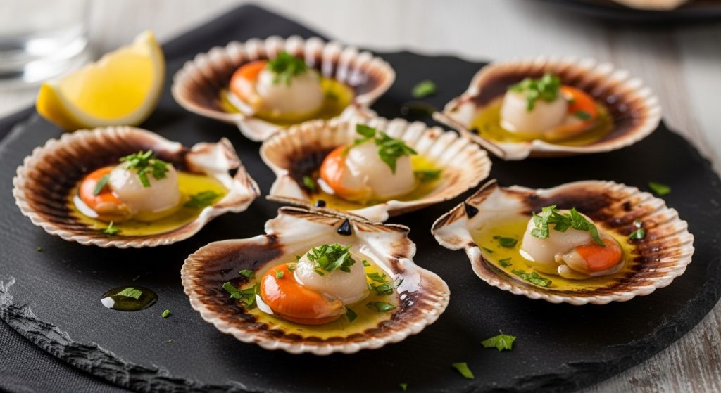 Zamburiñas a la plancha: el secreto está en el tamaño