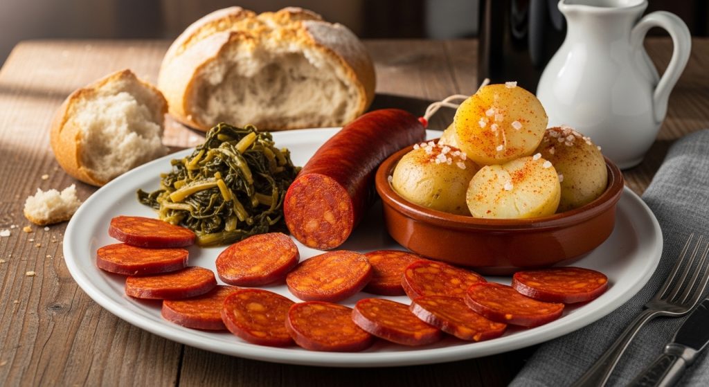 El chorizo gallego ahumado:small productores que lo hacen artesanalmente