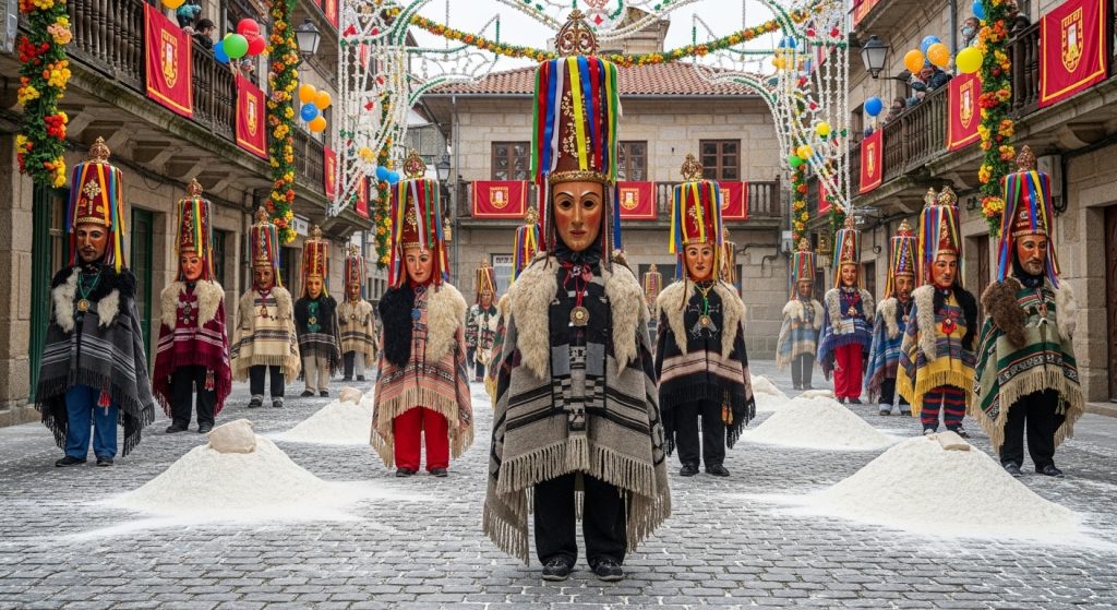 Entroido de Verín: cigarróns, fariña y el carnaval más intenso de Galicia