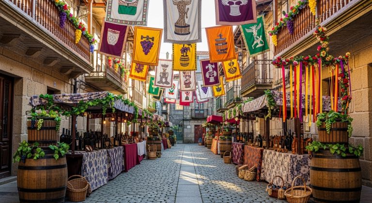 Festa do Viño do Ribeiro en Ribadavia: tradición vinícola y ambiente festivo en O Ribeiro