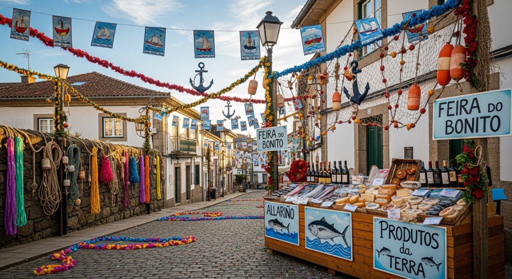 Feira do Bonito de Burela: sabor marinero y tradición pesquera en A Mariña