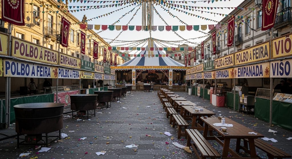 Festa do Polbo de Carballiño: pulpo, tradición y multitud en una de las grandes citas de Ourense