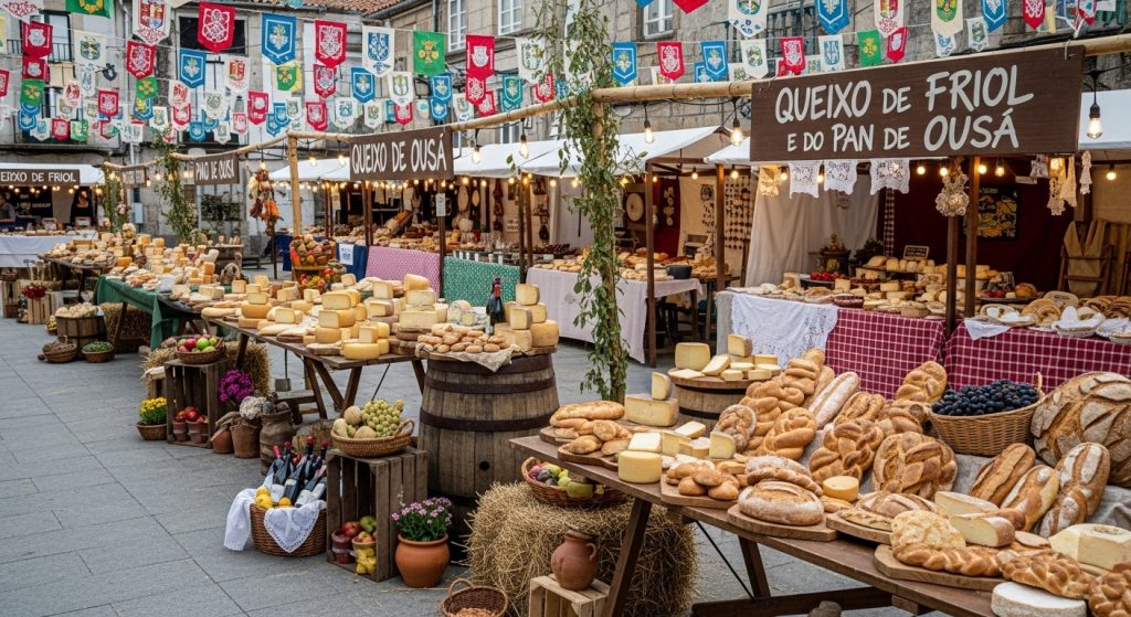 Feira do Queixo de Friol e do Pan de Ousá: sabores con identidad en Lugo
