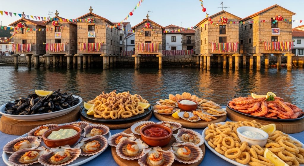 Festa do Mar de Combarro: tapas marineras y encanto de hórreos junto a la ría