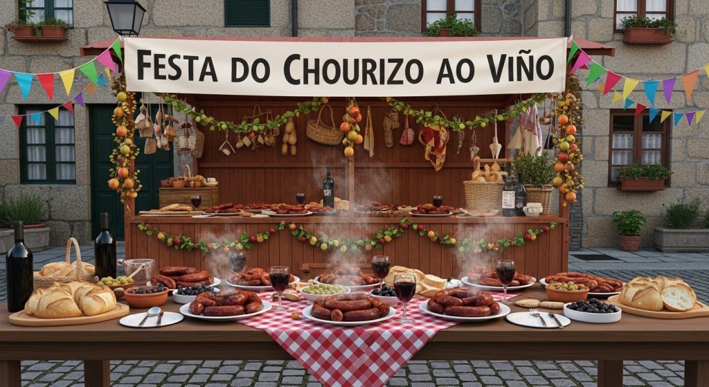 Festa do Chourizo ao Viño de Bembrive: tradición popular y sabor en Vigo