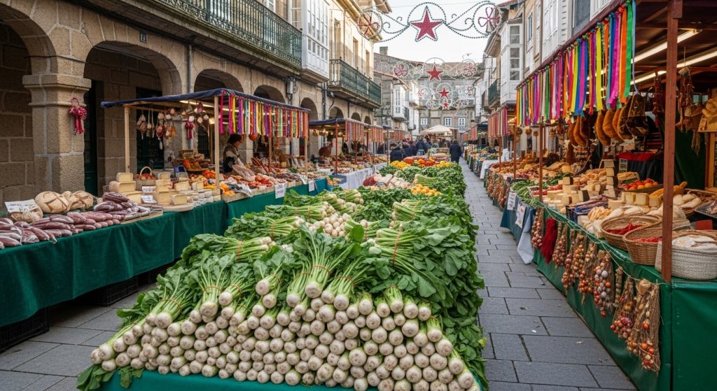 Feira do Grelo de As Pontes: producto de invierno y cocina tradicional gallega