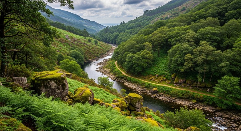 Ruta dos Miradoiros do Río Tea en Mondariz