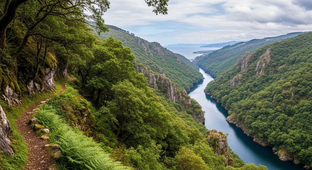 Ruta dos Miradoiros do Sil en Sober