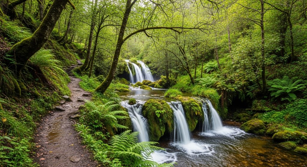 Ruta das Fervenzas do río Arnoia en Celanova