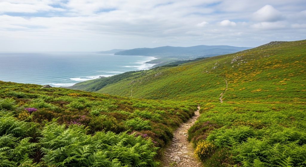 Explorando o Monte Viso polo Santuario da Franqueira