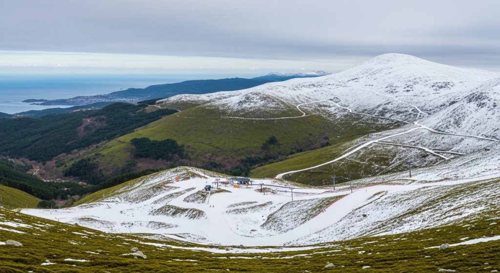 Larouco en invierno: la estación de esquí más pequeña y peculiar de España