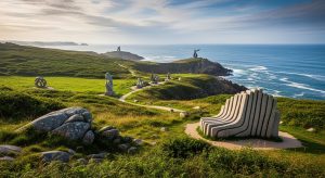 Ruta del arte contemporáneo en la costa: de la escultura de Lires al Cabo Home