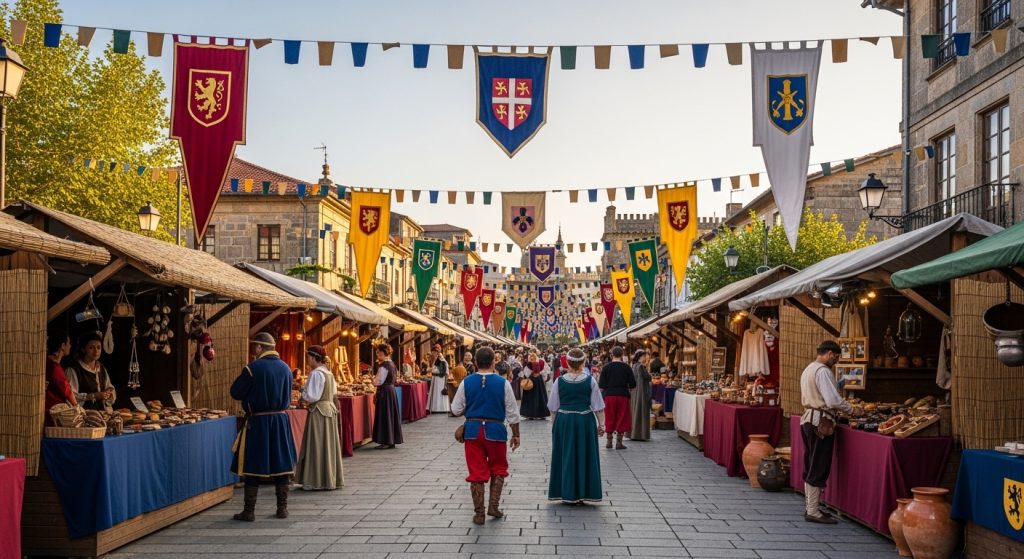 Festa da Istoria de Ribadavia: viaje a la Edad Media con mercados y personajes históricos