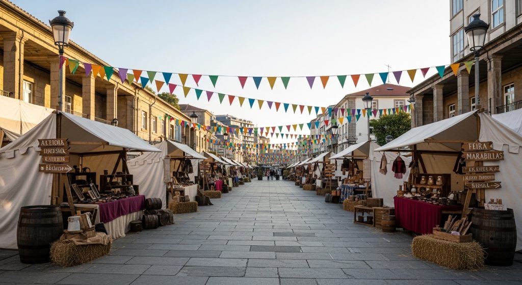 Feira das Marabillas de A Coruña: esencia medieval en la ciudad herculina