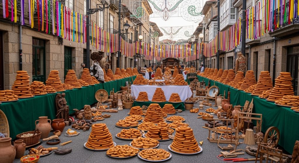 Festa do Melindre e da Repostaría Tradicional en Melide: dulces y tradiciones ancestrales