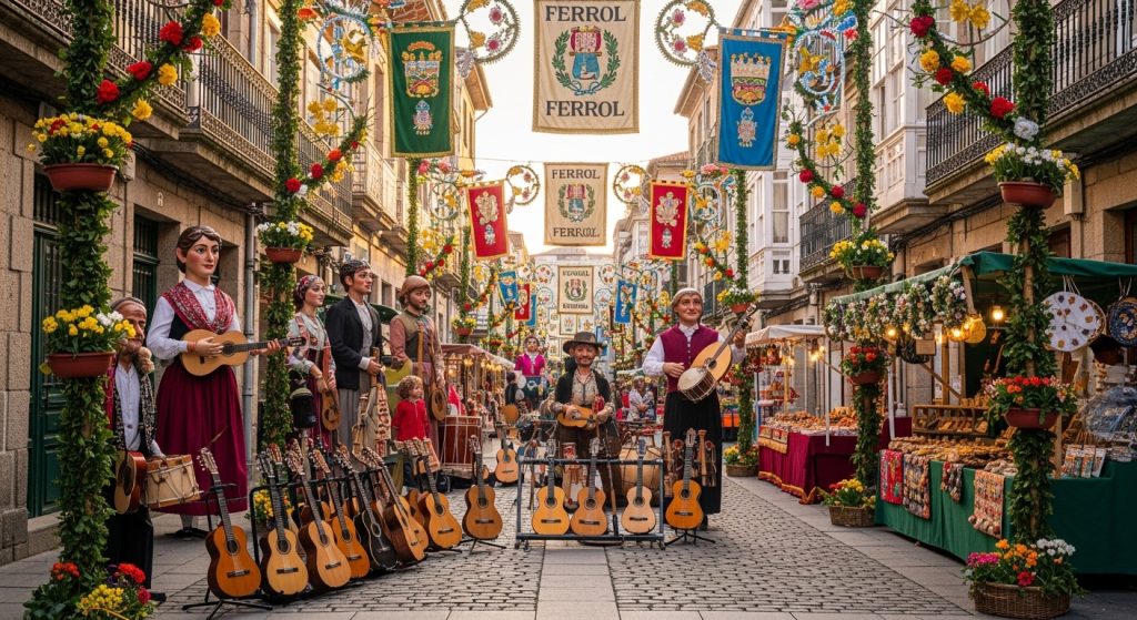 Festa das Pepitas de Ferrol: rondallas, música y celebración primaveral