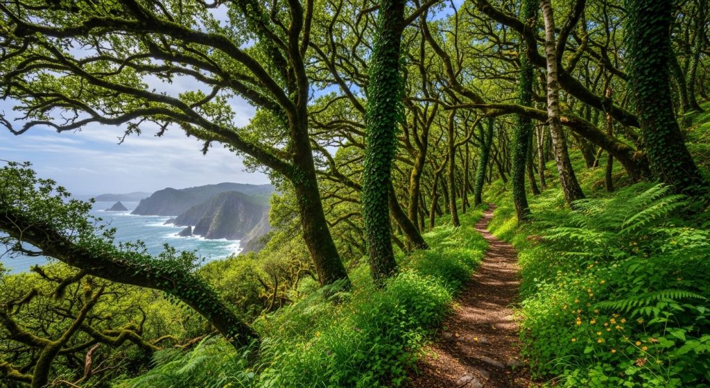 Percorrido pola Devesa da Rogueira no Courel: diversidade botánica