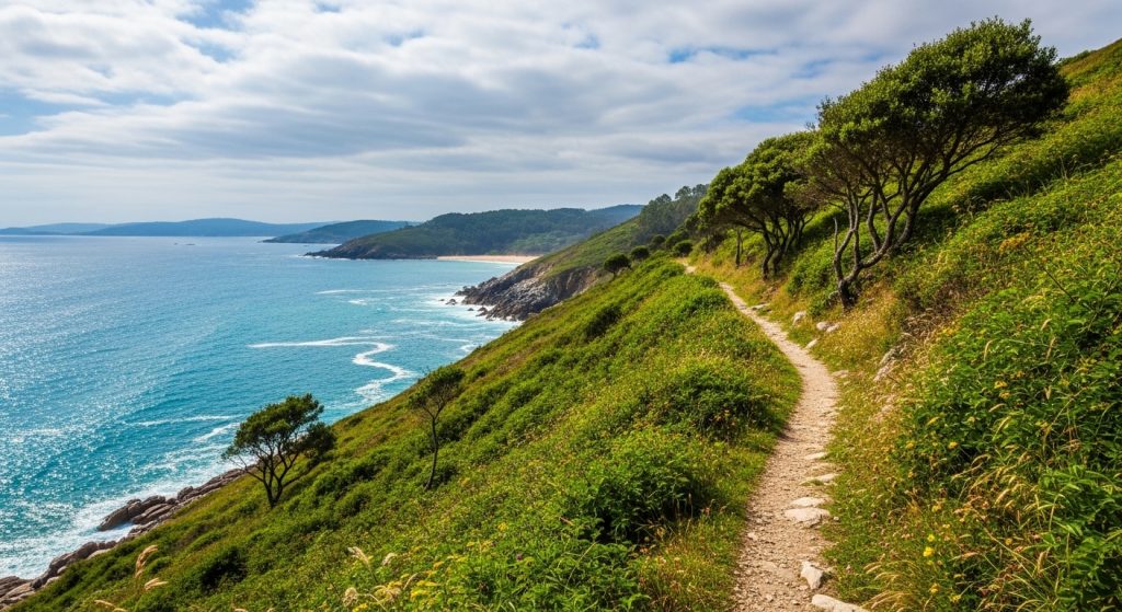 Senda Costeira de Lourido a Praia America en Nigrán
