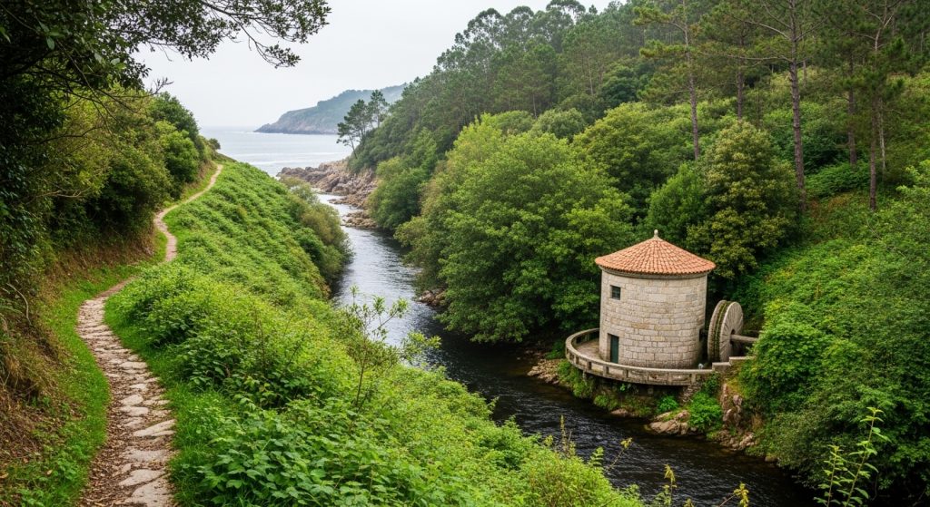 Ruta dos Muiños do Lerez: patrimonio e natureza preto de Pontevedra