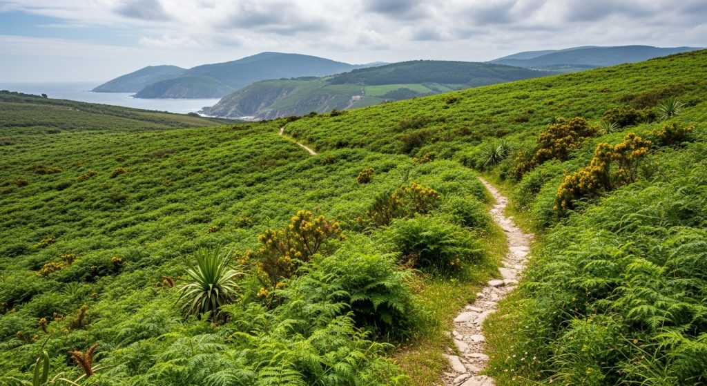 Senda Botánica Polo Monte Xalo: paisaxe e flora de A Coruña