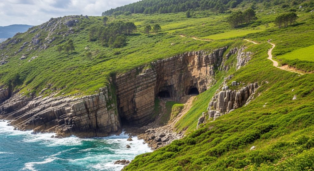 Travesía da Serra da Enciña da Lastra: cantís e minerías antigas