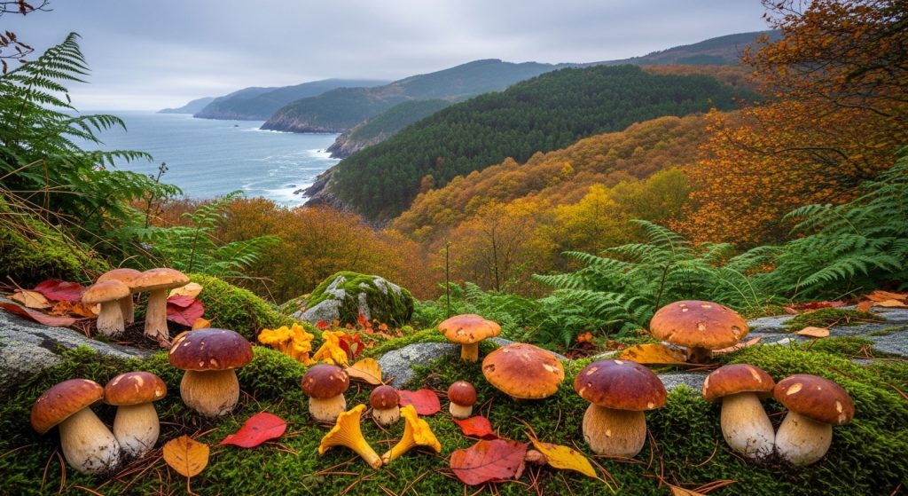 Rutas micológicas de otoño en Os Ancares: setas y naturaleza