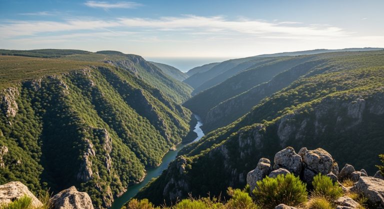 Trekking fotográfico por los cañones del Sil en verano