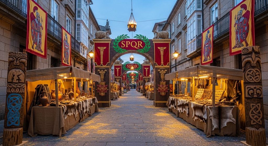 Arde Lucus en Lugo: romanos, castrexos y una ciudad volcada con su pasado